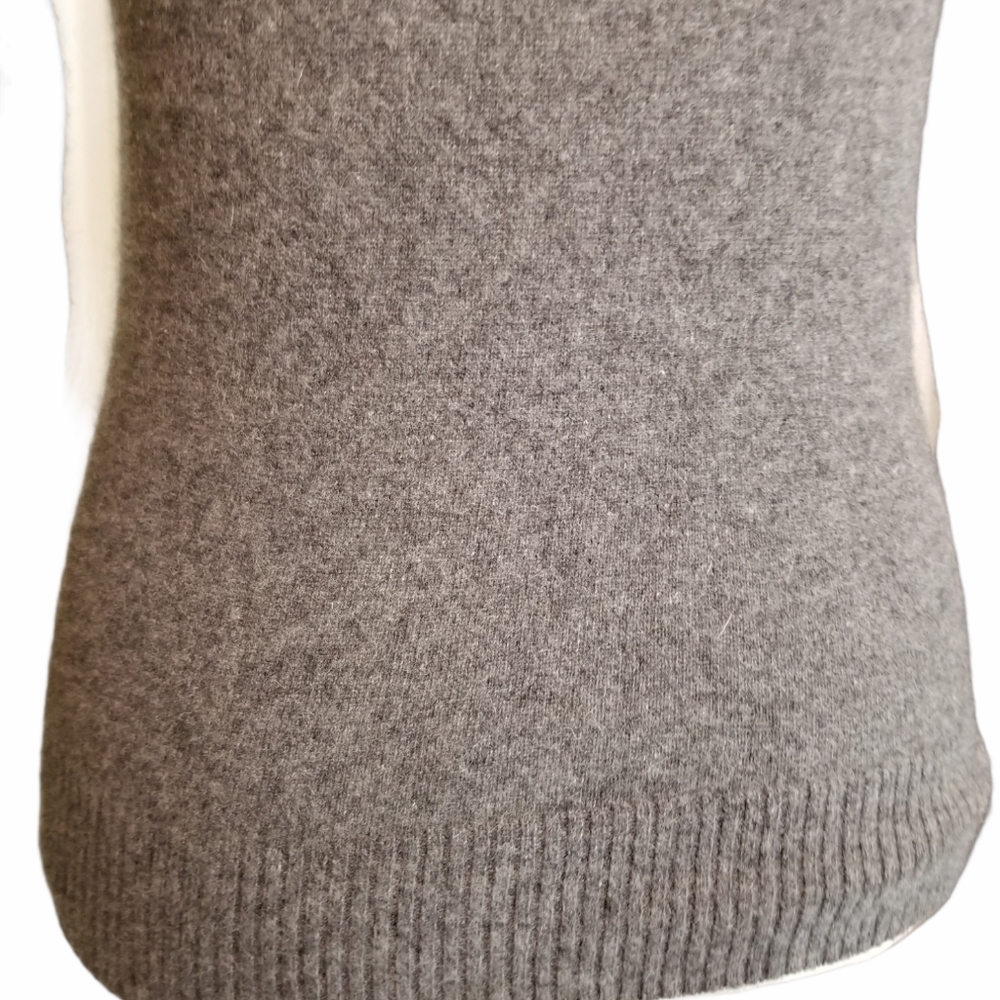 Vintage TWEEDS 2-Ply Cashmere Argyle Crew Sweater - Picture 7 of 8